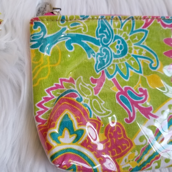Buckhead Betties Mini Floral Cosmetic Bag. - Picture 7 of 13